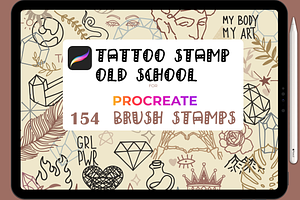 Tattoo Stamp Old School Procreate