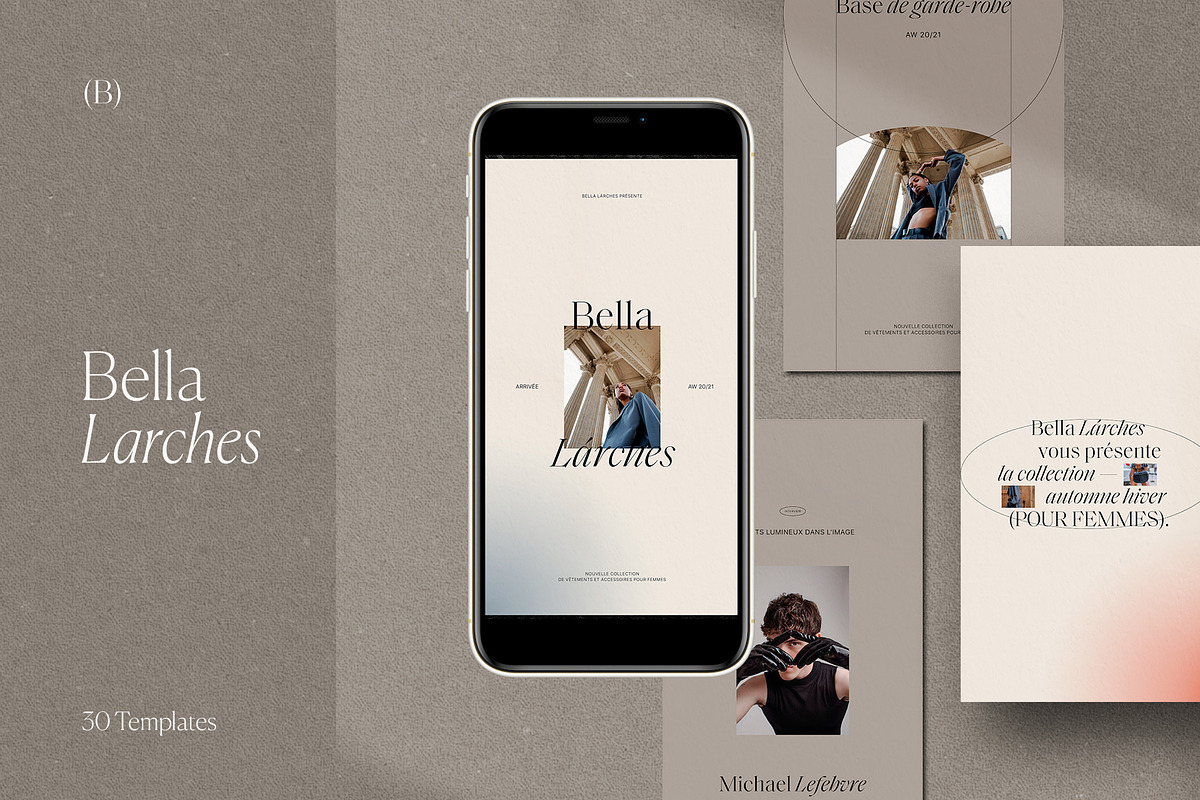 Brands Social Media Pack, a Social Media Template by BlancheStudio (Photo 1 of 9)