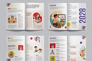 School Education Plan Brochure, a Brochure Template by ContestDesign (Thumbnail 3 of 4)