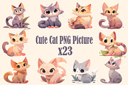 Cute animal collection 400 PNG, an Animal Illustration by DesignFolioHub (Thumbnail 30 of 34)