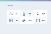 Travel Outline Doodle, an Outline Icon by BomSymbols (Thumbnail 3 of 4)