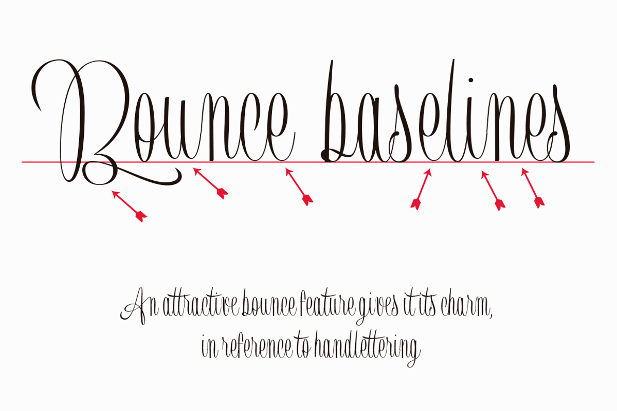 Beauville Script preview 4