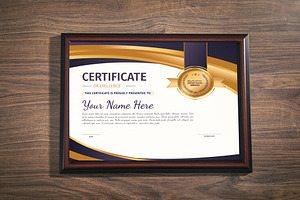 Professional Certificate Design