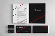 Black Corporate Identity, a Stationery Template by Marvel (Thumbnail 2 of 4)