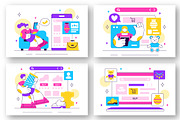 10 Marketplace For Handmade Goods, a Person Illustration by denayunebgt (Thumbnail 2 of 4)