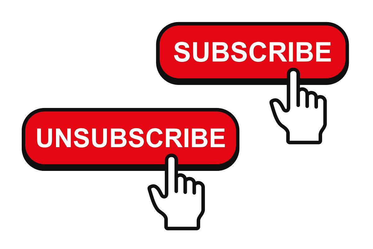 Subscribe Button with Hand Mouse, a Templates & Theme by in8finity