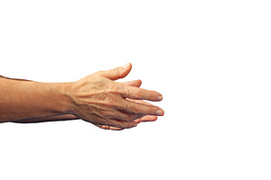 Woman extending hands in a gesture of asking for help or forgiveness, an Abstract Photo by Antonio Gravante Market