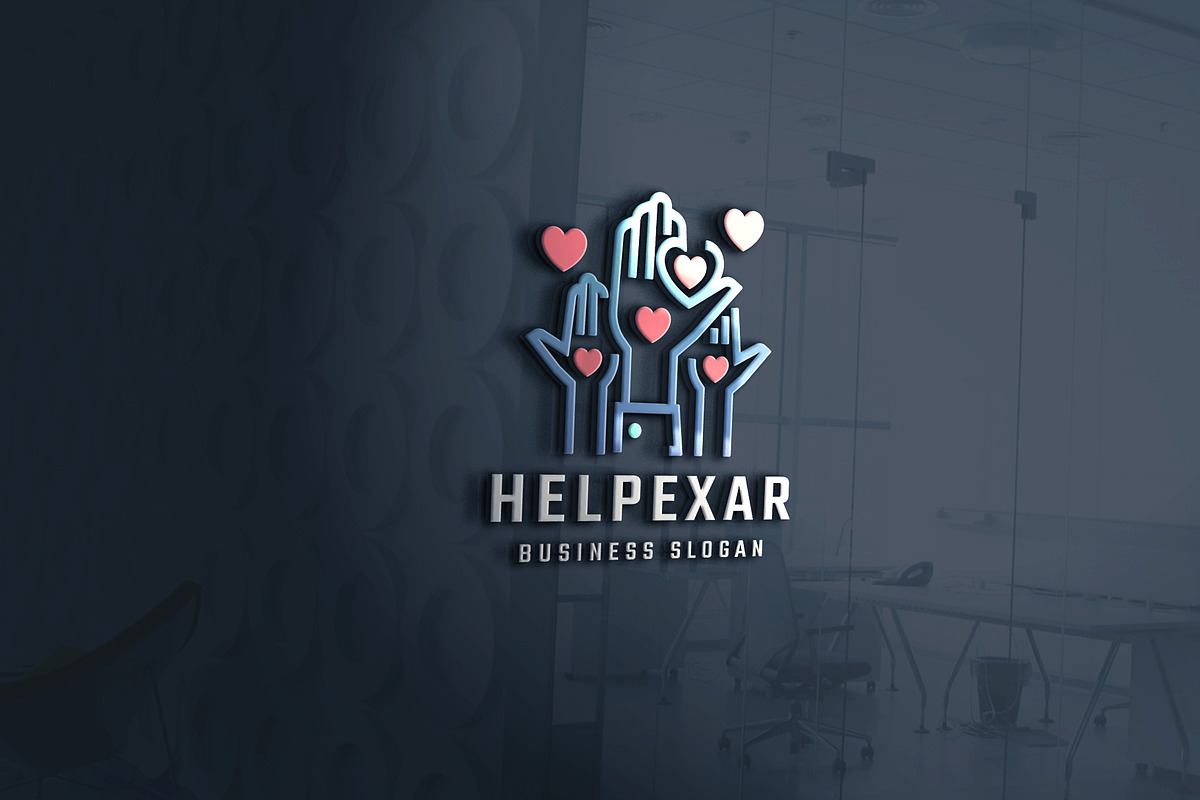 Helping Hand Charity Foundation Logo, a Branding & Logo Template by Design_Planet (Photo 1 of 7)