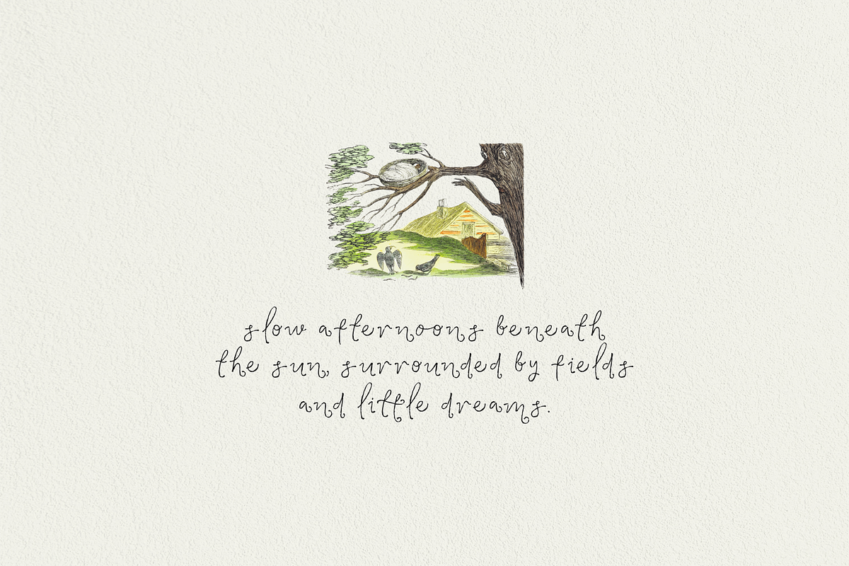 Just Twirl – Whimsical Handwritten, a Handwritten Font by shineink.designlab (Photo 10 of 12)