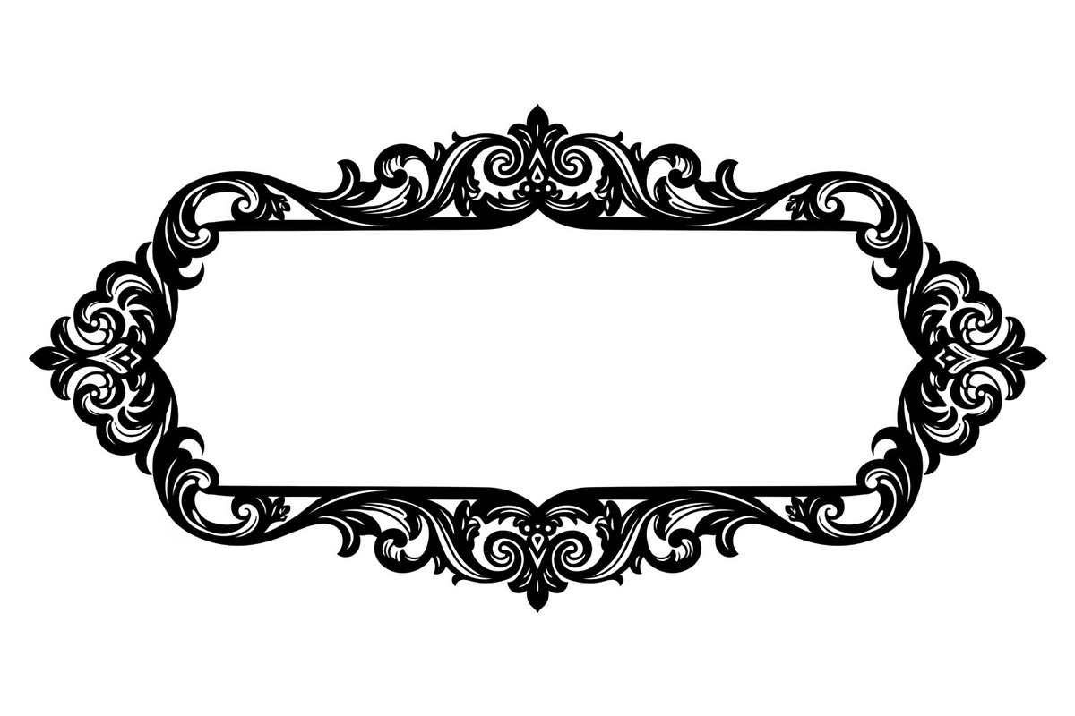 Vintage Ornament Frame Vector Bundle, an Illustration by Creativeshirt (Photo 27 of 51)