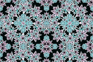 Stylized Floral Mosaic