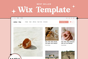 Addie + Rae Wix Template, a Wix Template by Girl Boss From Home (Thumbnail 1 of 6)