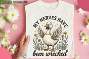 Spring Silly Goose PNG, an Illustration by OK Design (Thumbnail 5 of 6)