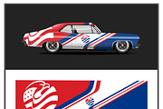 Bold Vehicle Wrap Design Pack, a Transportation Illustration by CarWrap design (Thumbnail 2 of 4)