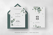 Eucalyptus Foliage Wedding Suite, an Invitation Template by BlueRobinDesignShop (Thumbnail 8 of 10)