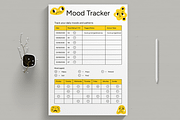 Mood Tracker, a Social Media Template by MightyDesign (Thumbnail 1 of 8)