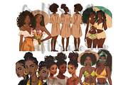 Sisterhood Clipart, an Illustration by CraftCrateShop (Thumbnail 2 of 7)