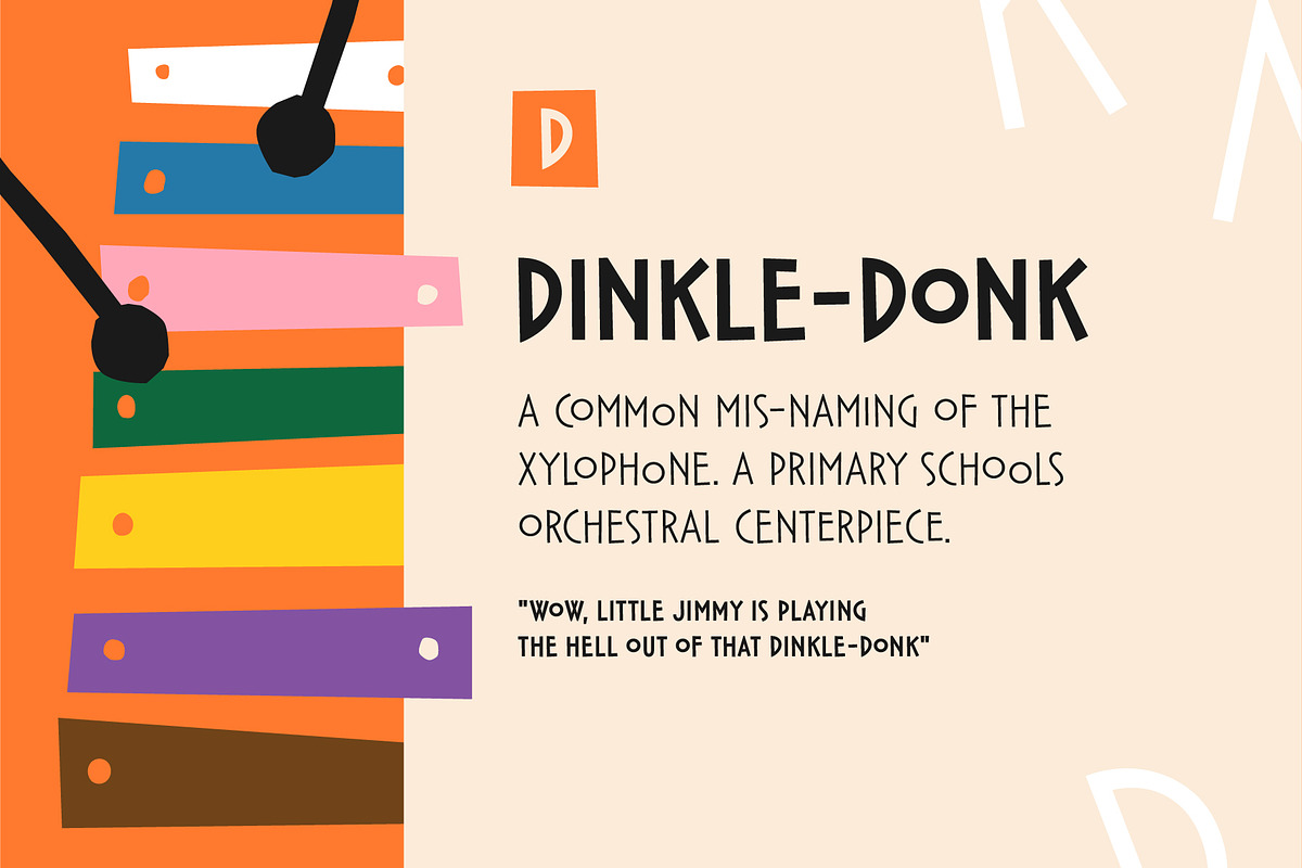 Rentoshy, a Font by Wondermake (Photo 7 of 8)