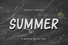 Summer Brush Font