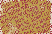 Caltons Typeface With Extra Bonus, a Sans Serif Font by Wortfice (Thumbnail 10 of 15)