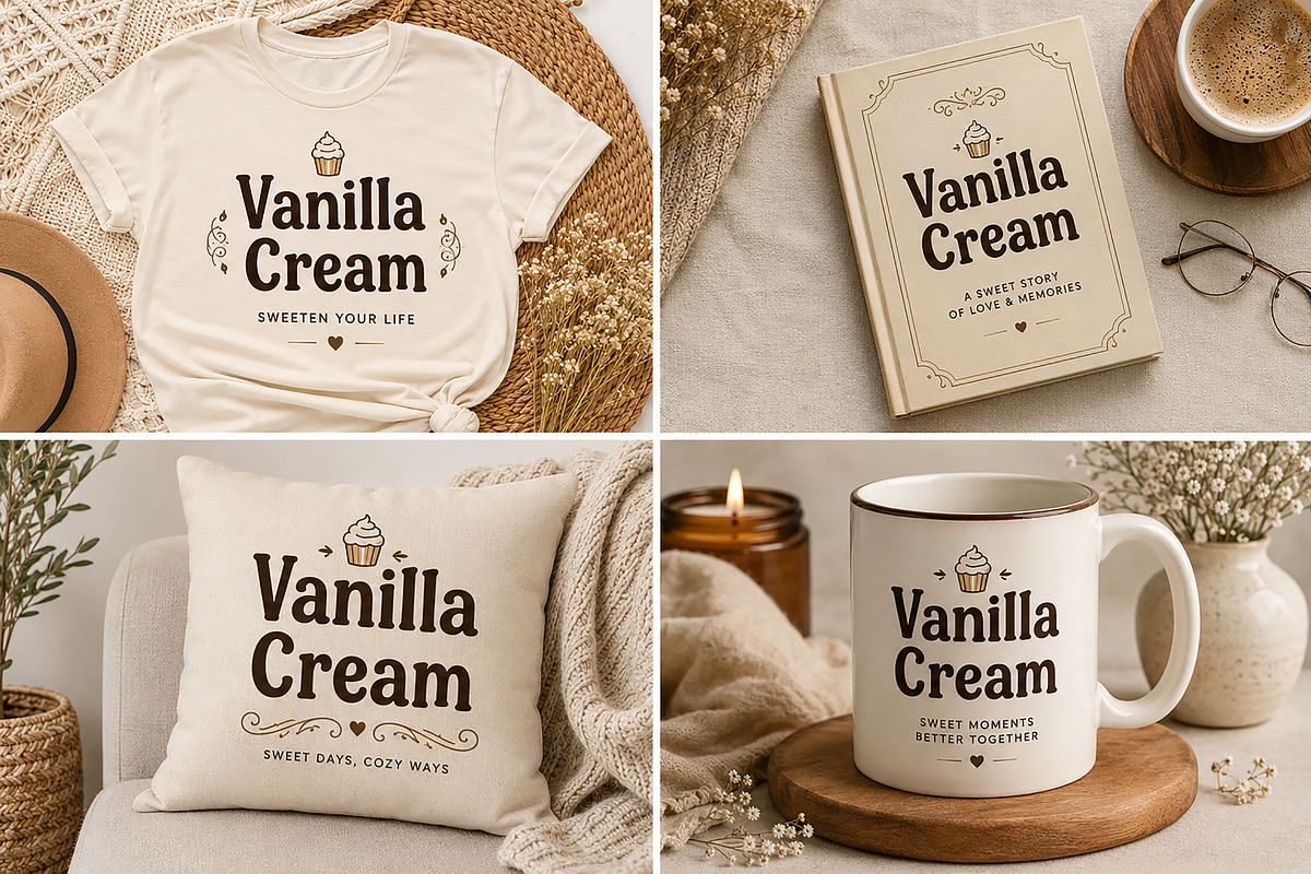Vanilla Cream, a Serif Font by Wow Magic (Photo 2 of 5)