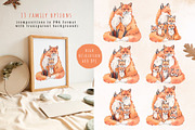 Fox family creator, an Animal Illustration by VerAna (Thumbnail 4 of 14)