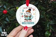 Funny Christmas Snowman Png, an Illustration by Daily.Designs (Thumbnail 2 of 10)