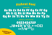 Fishcat - Bouncy Font, a Handwritten Font by Weape Studio (Thumbnail 8 of 8)