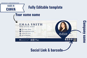 Clickable Email Signature Template