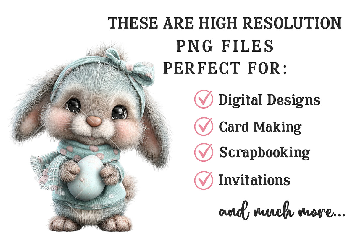 Whimsical Pastel Easter Clipart, an Illustration by OK Design (Photo 4 of 6)