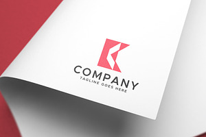 K Letter Logo Design