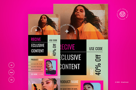Aesthetic Email Newsletter, an Email Template by graphicook