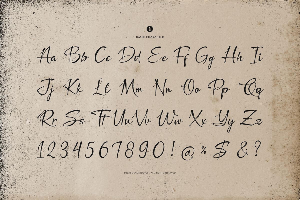 Lullaby Story | Handwritten Font, a Script Font by Denustudios (Photo 10 of 12)