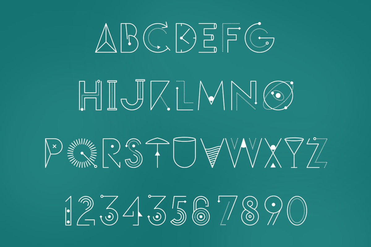 Awesome Bundle 84 fonts, a Script Font by Etewut (Photo 54 of 71)