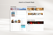 Notion Template Japan Travel Planner, an App Template by GlamWebDesigns (Thumbnail 3 of 9)