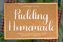 Pudding Homemade