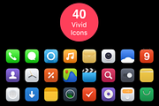 Vivid Mobile System Icons, an Icon by Ocean's GUI Studio (Thumbnail 1 of 5)