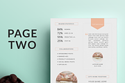 Blogger Media Kit | 2-Page Pink, a Marketing Template by Kimi Kinsey (Thumbnail 3 of 3)