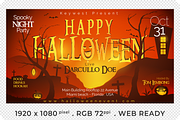 Halloween Event Template, a Social Media Template by regalDRAW (Thumbnail 3 of 3)