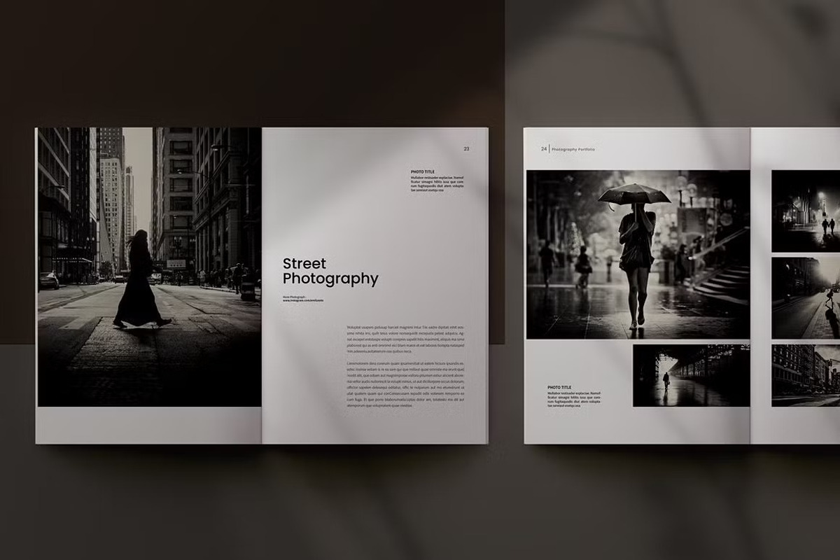 Photography Portfolio Template, a Brochure Template by adekfotografia (Photo 6 of 10)