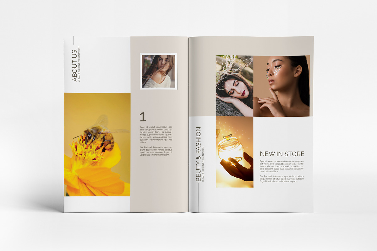 Portfolio Template I Canva, a Brochure Template by PixWork (Photo 3 of 9)
