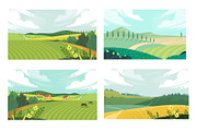 Landscape vector illustrations, an Animal Illustration by Holovei (Thumbnail 3 of 5)