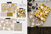 Flowers Patterns Designs, a Pattern Graphic by Alena Zaytseva (Thumbnail 2 of 7)