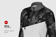 Women's Polar Jacket Mockup, a Hoody Mockup by Mildstudio (Thumbnail 3 of 6)