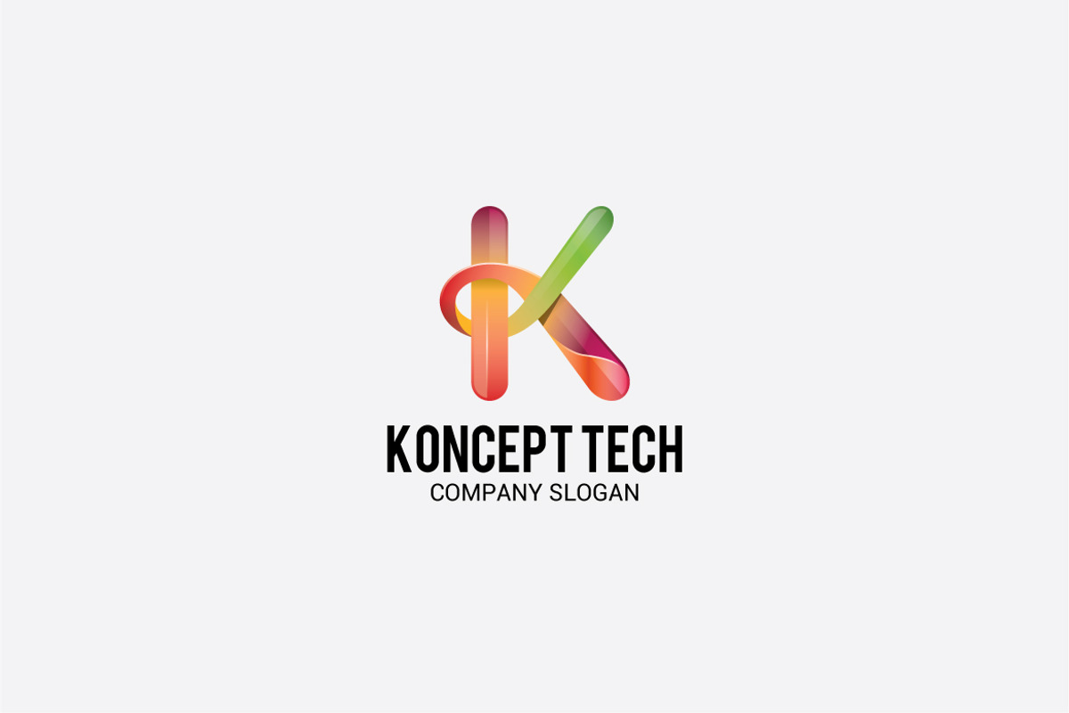 Koncept tech, a Branding & Logo Template by shazi (Photo 2 of 3)