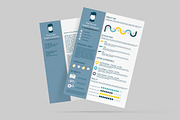 Resume template and Cover letter, a Resume Template by UTM Studio (Thumbnail 3 of 5)