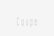 Coupe, a Sans Serif Font by Truestroke Type Foundry (Thumbnail 1 of 4)