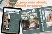 Course Workbook Canva Templates, a Templates & Theme by iloveTemplate (Thumbnail 3 of 4)