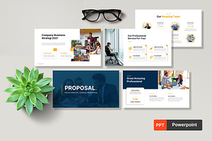Project Proposal Powerpoint Template