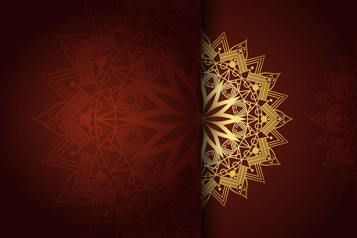 560+ Mandala Design Mega Collection, a Decorative Illustration by NJ Himel (Photo 127 of 289)